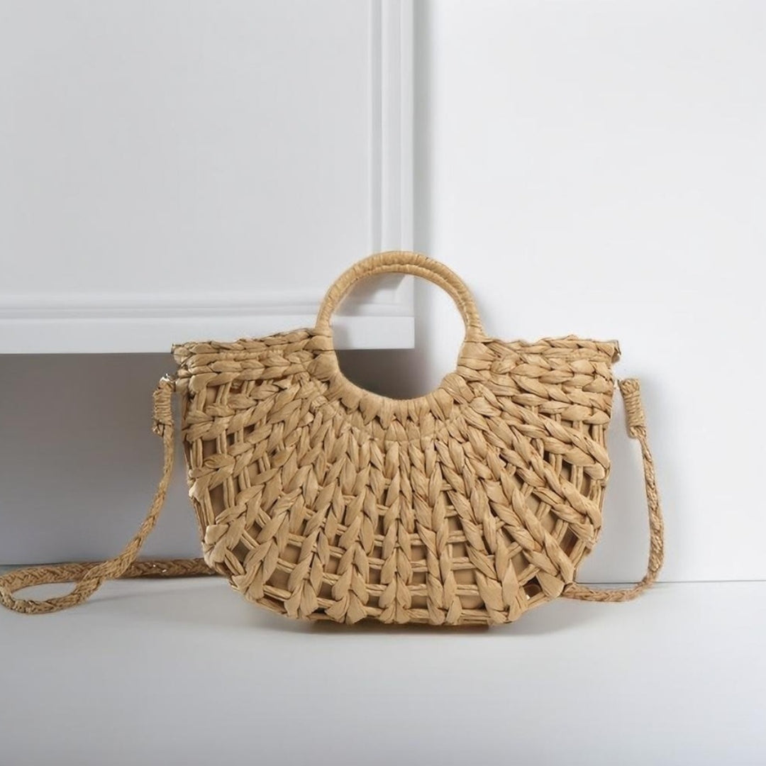 Handcrafted straw bag Stornfield