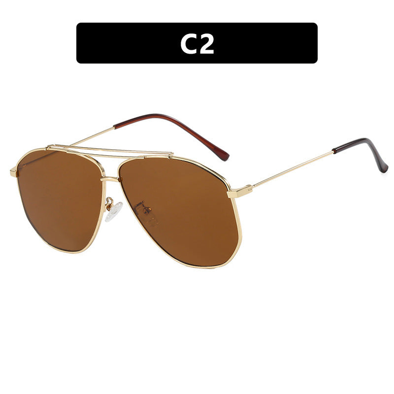 Women's creative pilot sunglasses with striking frame Stornfield