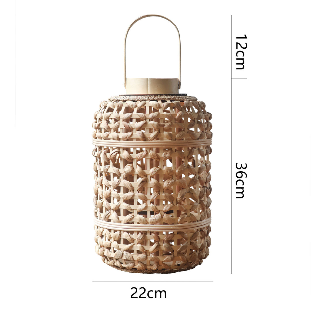Decorative Rattan Lantern Stornfield