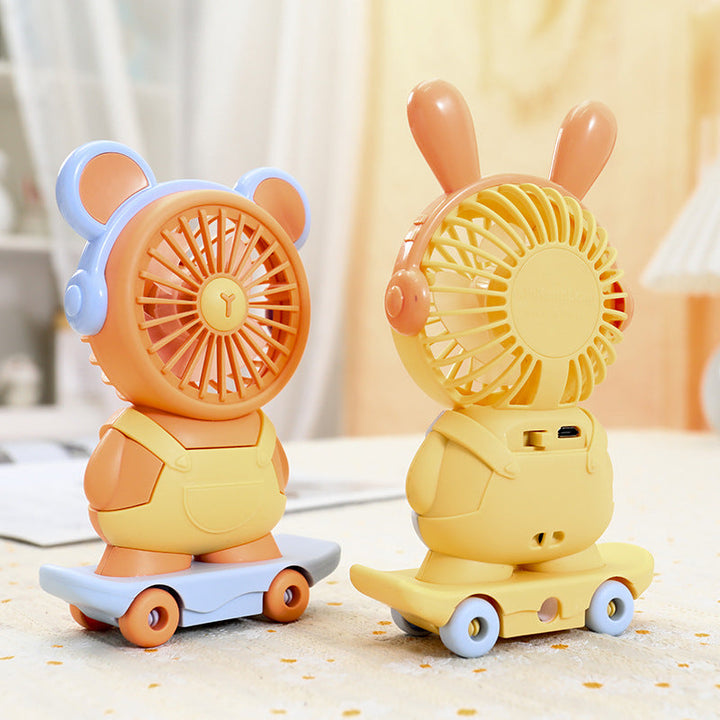 Women Funny Hand Fan in Animal Design Stornfield