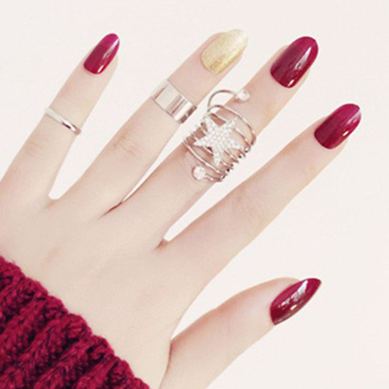 Premium Press-On Nail Extensions Stornfield