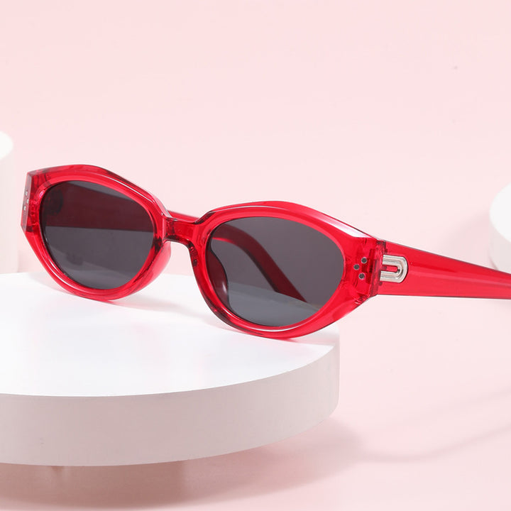 Ladies' trendy sunglasses with animal print and stylish frame Stornfield