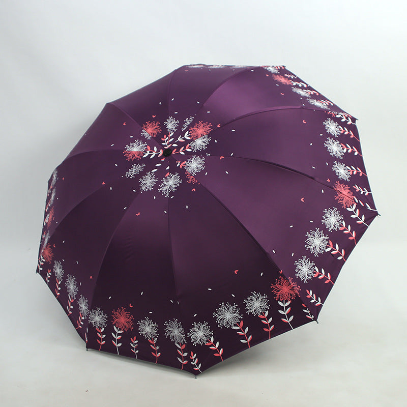 Women's umbrella with floral design Stornfield