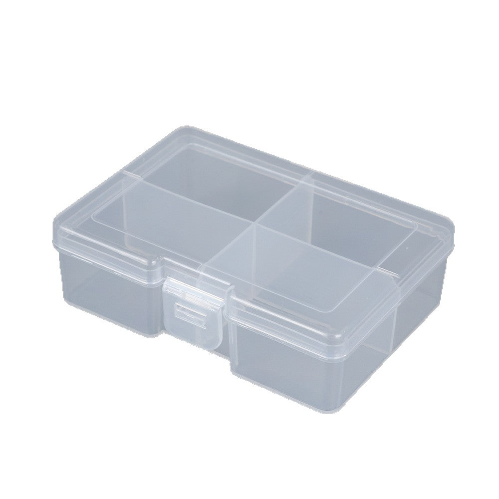 Transparent Multi-Section Craft Storage Box Stornfield