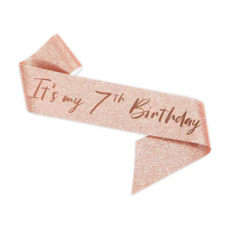 Ladies Festive 10th Birthday Decoration Ribbon Stornfield