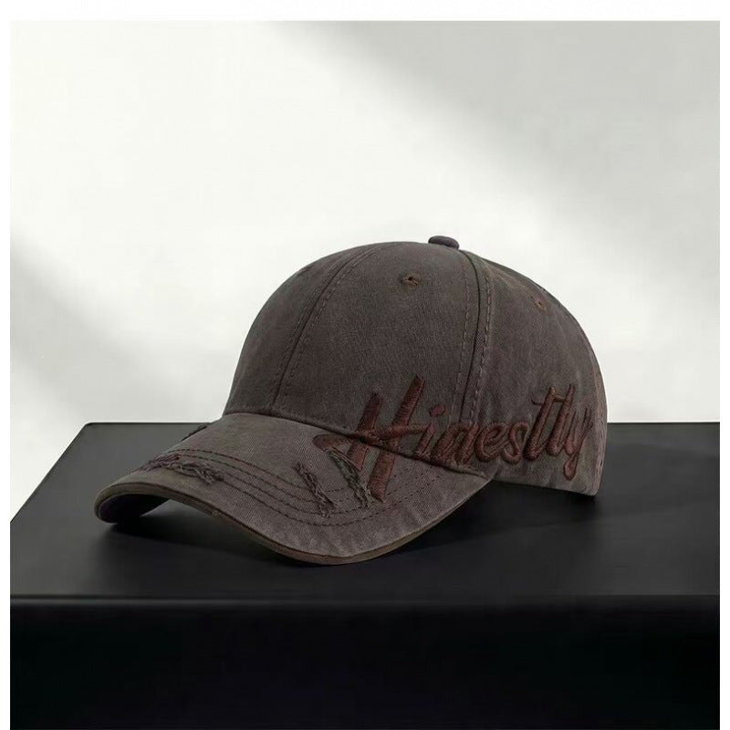 Women's Distressed Casual Graphic Baseball Cap Stornfield