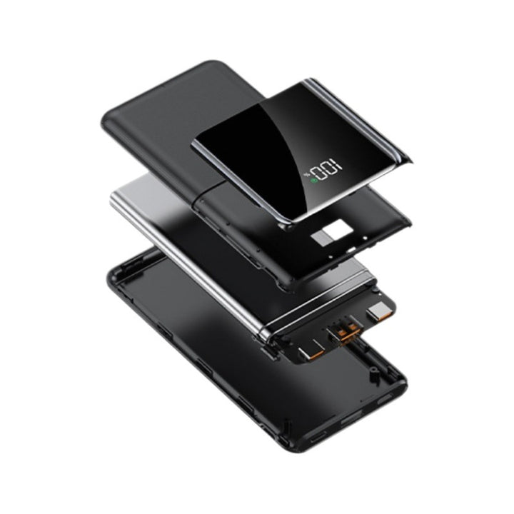 Power bank with fast charging function and digital charge level display Stornfield