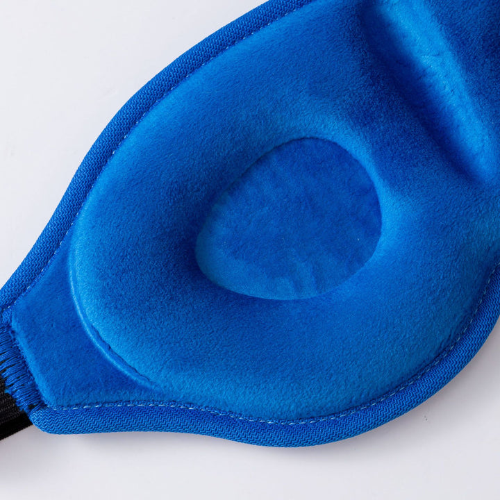 Unisex ergonomic sleep mask with three-dimensional contour and adjustable rubber band Stornfield