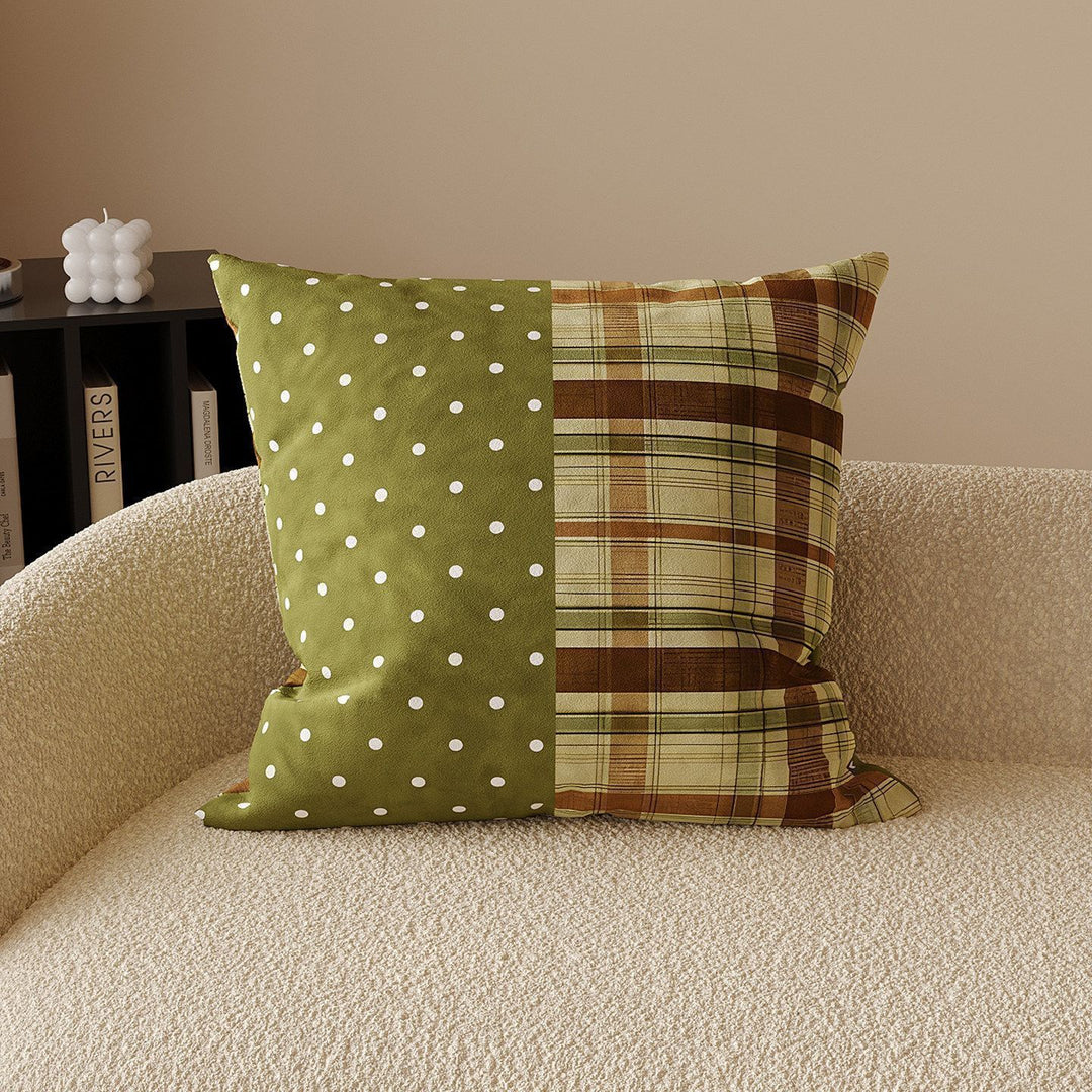 Decorative Checked Pillow