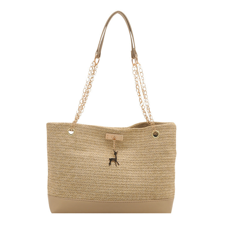 Stylish Woven Beach Tote Bag