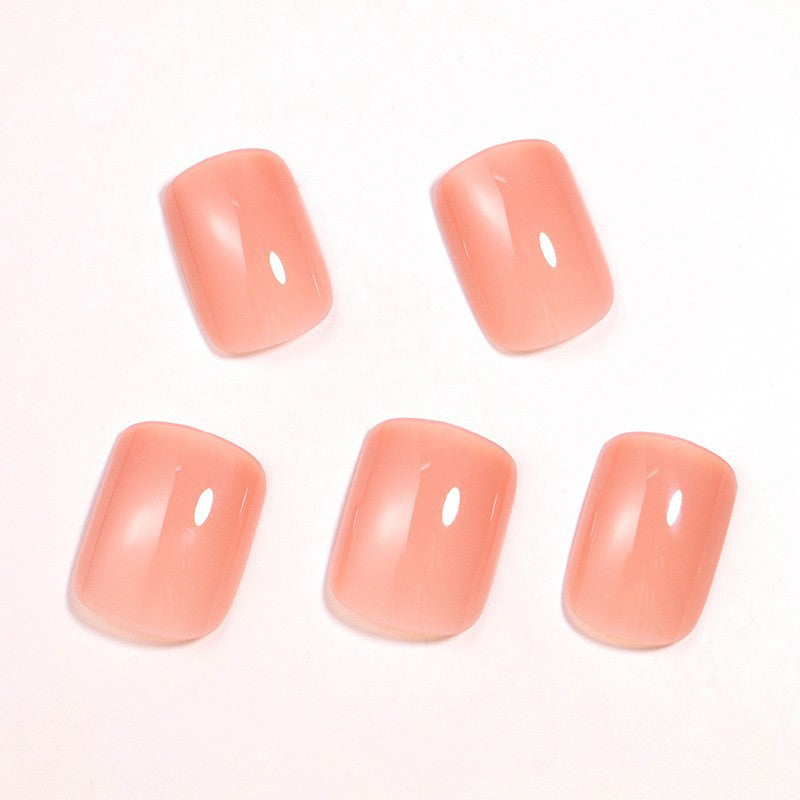 Natural Glossy Press-On Nail Set Stornfield