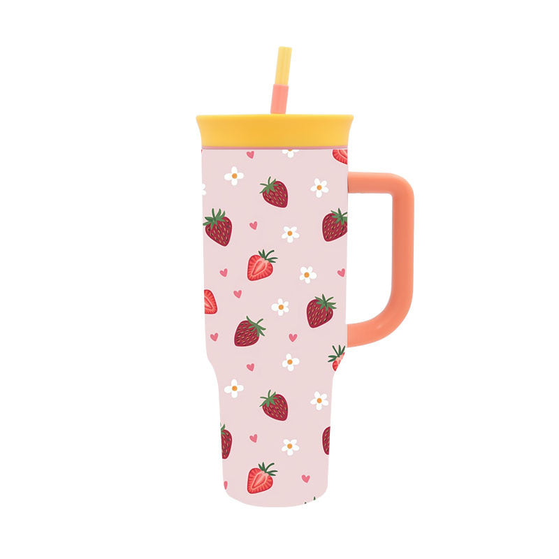 Women's Stylish Drink Cup with Practical Straw Stornfield
