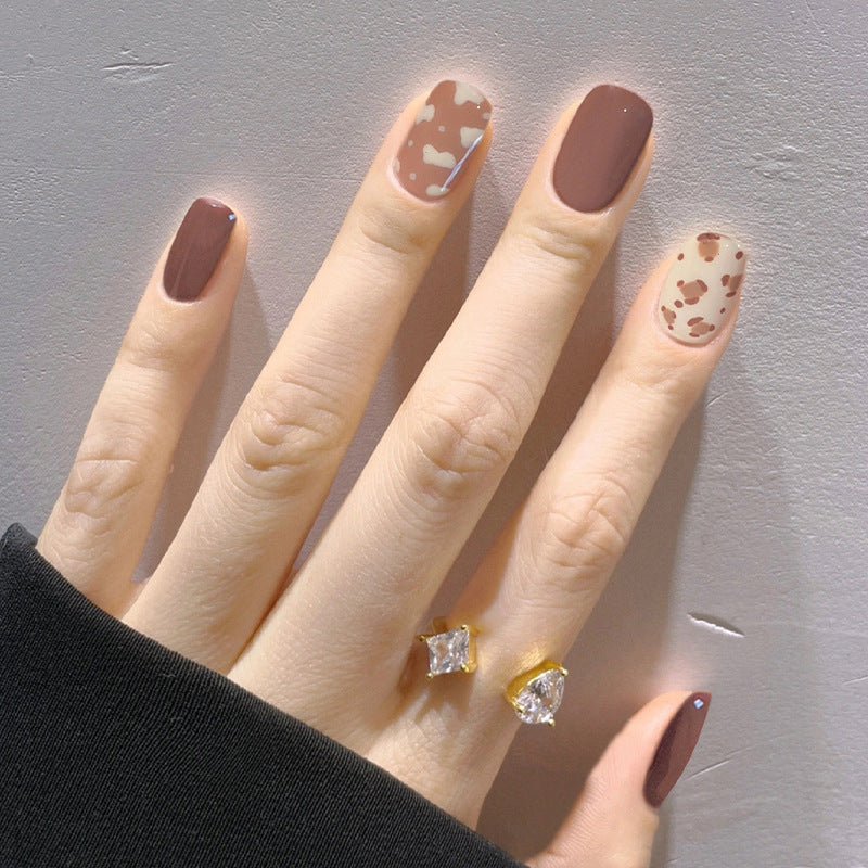 Creative nail art with geometric accents Stornfield