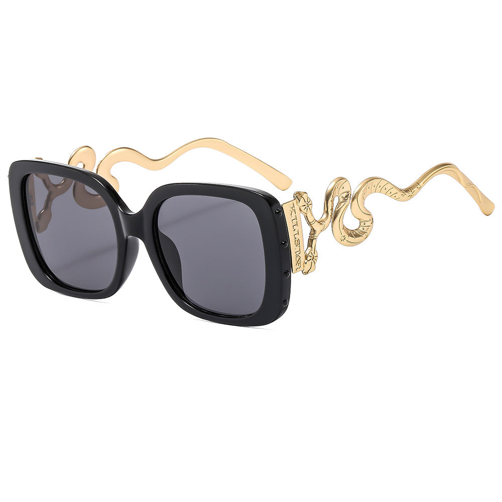 Women's extravagant designer sunglasses with luxurious snake frame Stornfield