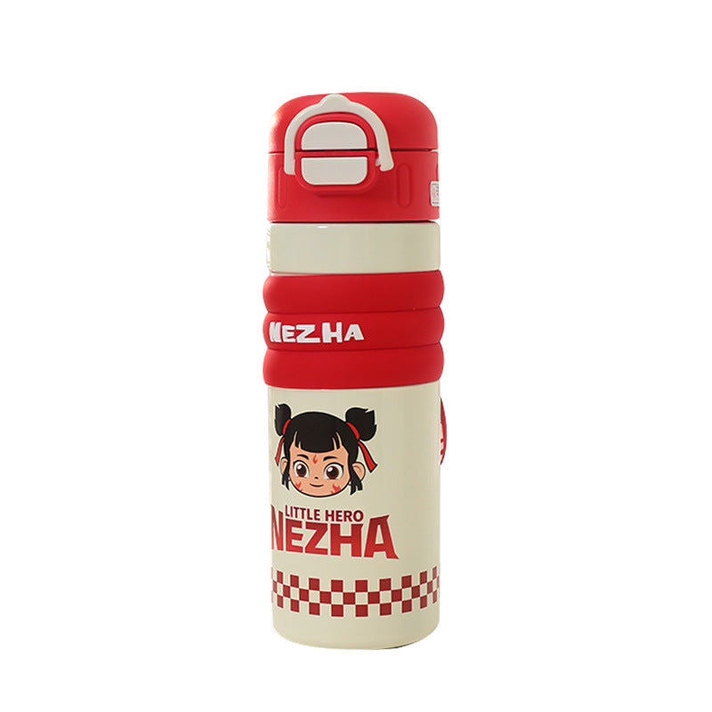 Women's Insulated Bottle with Playful Design and Practical Carry Handle Stornfield