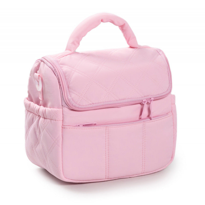 Quilted Multi-Pocket Insulated Lunch Bag Stornfield