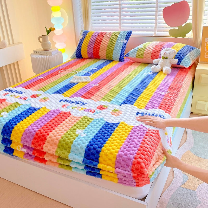 Floral Patterned Bed Cover