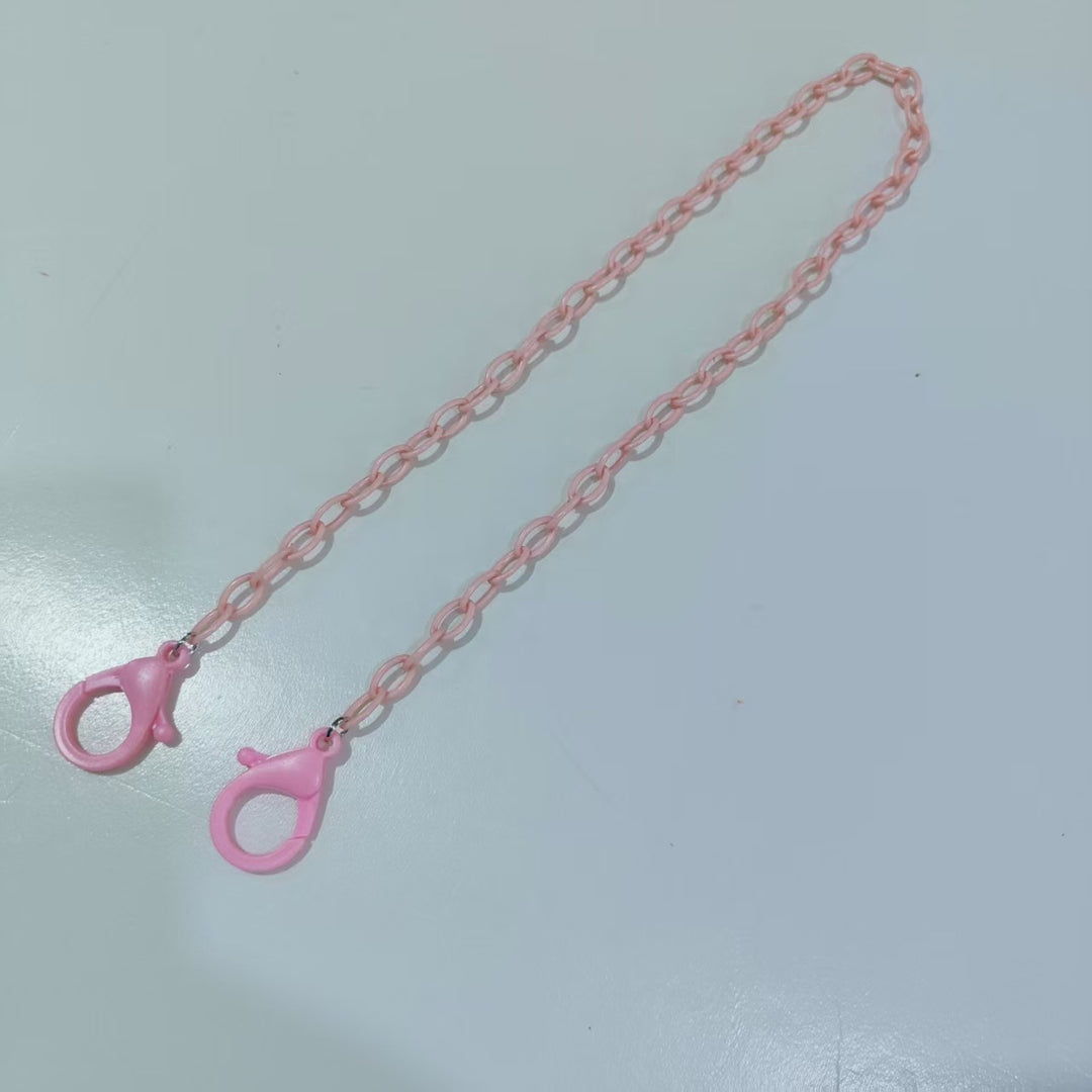 Fashionable Glasses Holder Chain Made of Transparent Material Stornfield