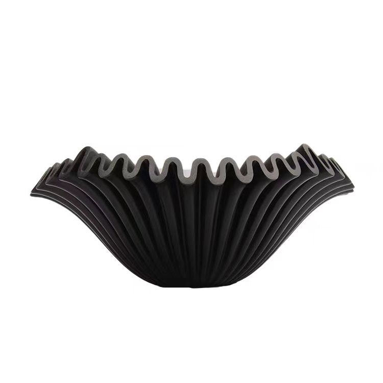 Decorative Wave-Patterned Centerpiece