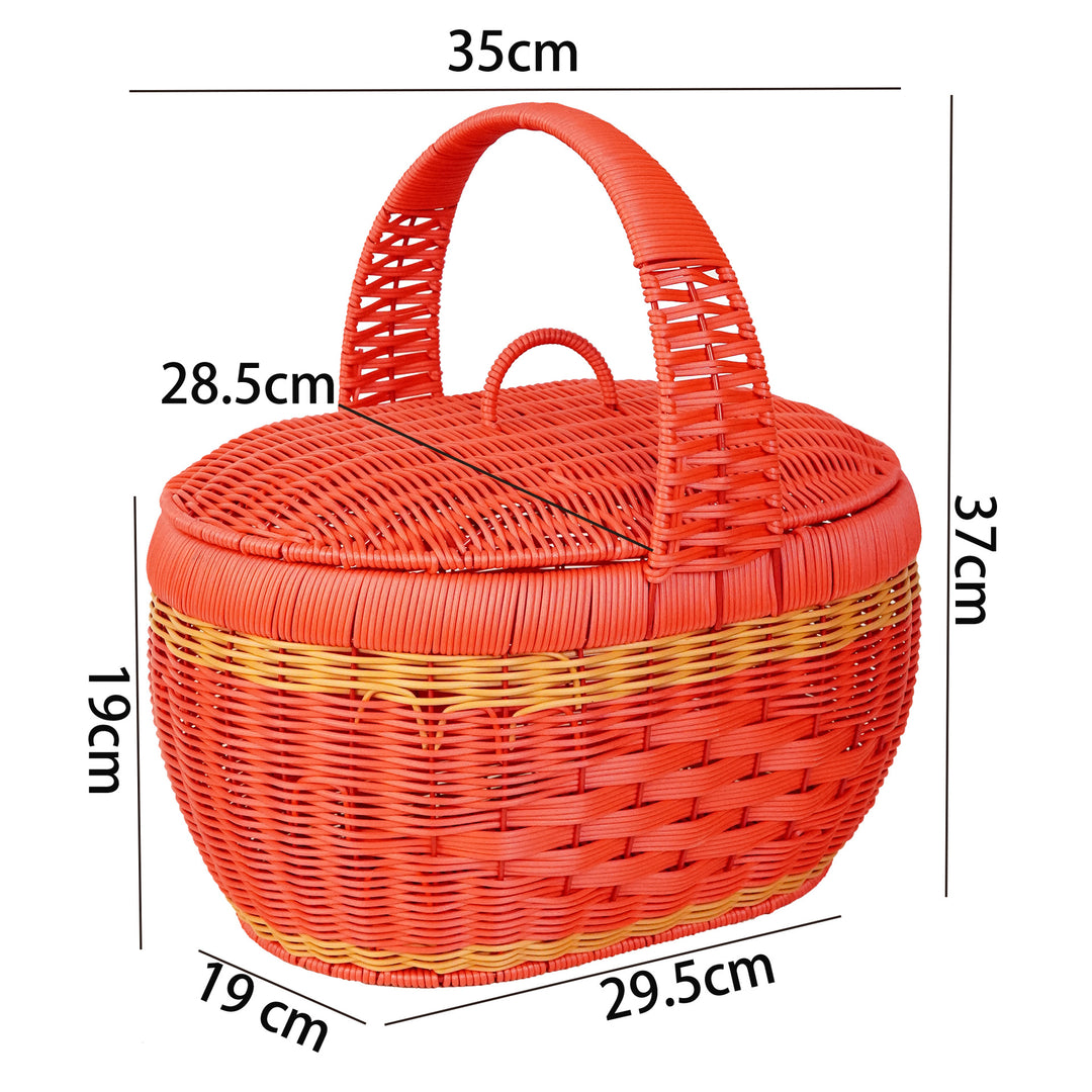 Elegant Woven Storage Basket Stornfield