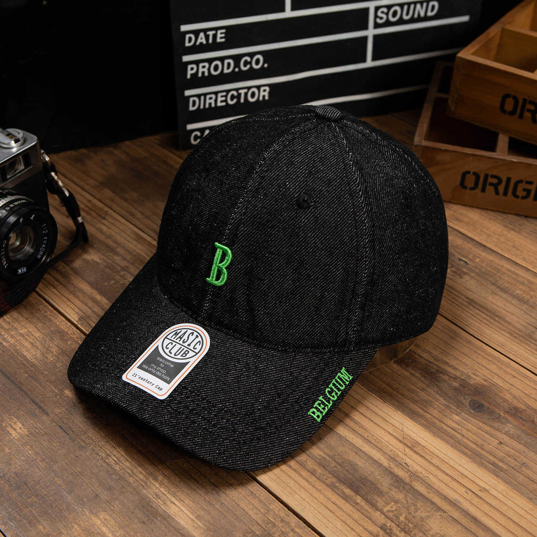 Men's Denim Embroidered Baseball Cap Stornfield
