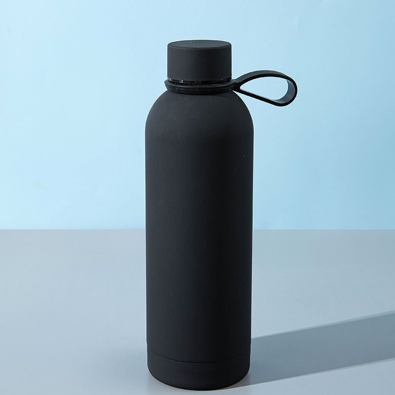 Ladies stylish stainless steel drinking bottle with innovative closure Stornfield