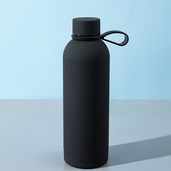 Ladies stylish stainless steel drinking bottle with innovative closure Stornfield