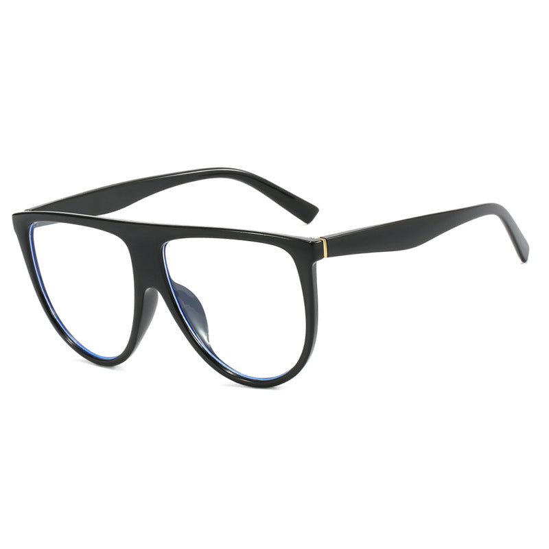 Ladies trendy oversized sunglasses with stylish transparent frame Stornfield