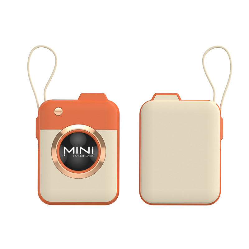 Mini power bank with carrying strap and high capacity Stornfield