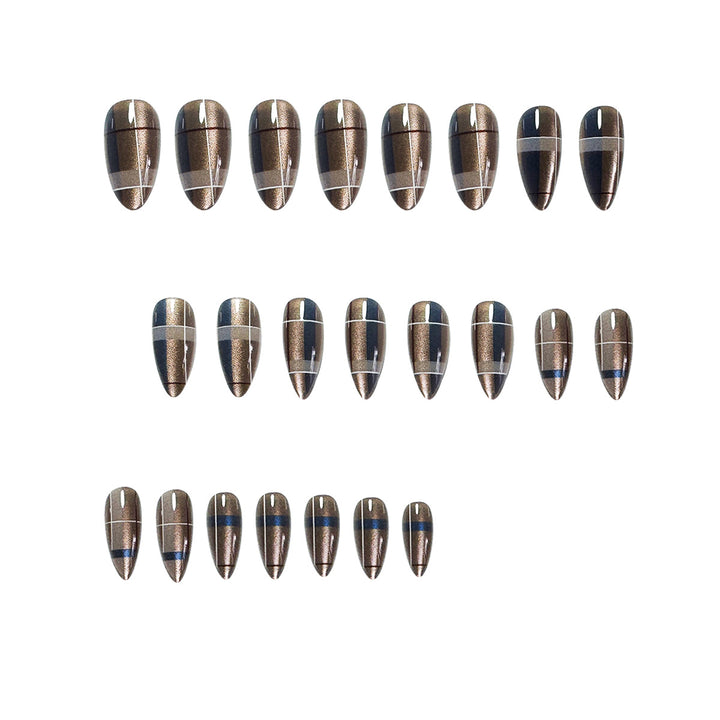 Stylish Geometric Nail Art Extensions Stornfield