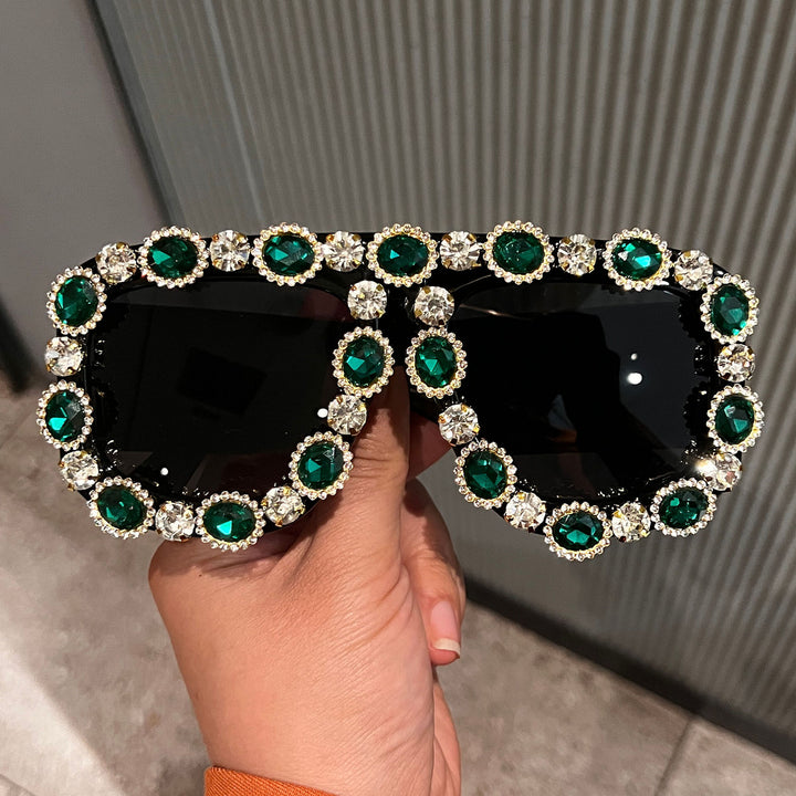 Ladies Glamorous Sunglasses with Sparkling Crystal Frame Stornfield