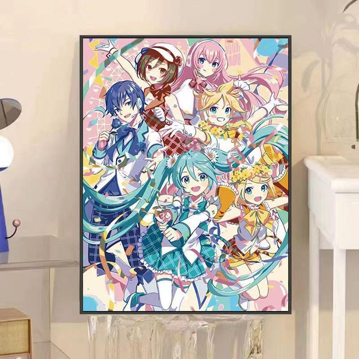 Anime-Inspired Decorative Wall Art Stornfield