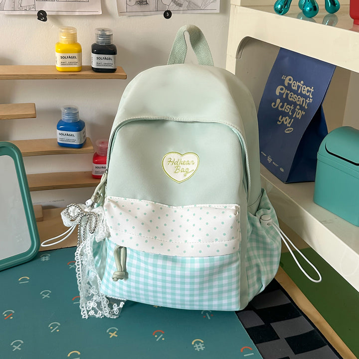 Stylish Casual Backpack with Decorative Accent Stornfield