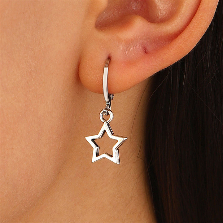 Stylish star earrings Stornfield