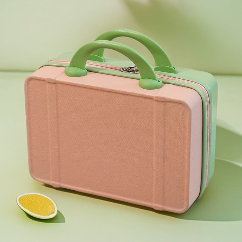 compact hard-shell cosmetic and travel vanity case with dual top handles Stornfield