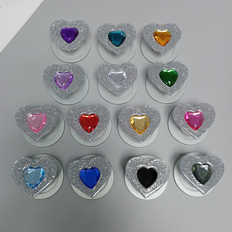Decorative Heart-Shaped Phone Grip Stornfield
