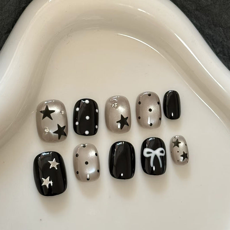 Glamorous Artificials Nails In Star Design Stornfield