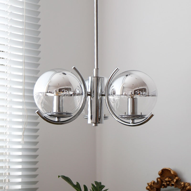 Modern Geometric Globe Pendant Light