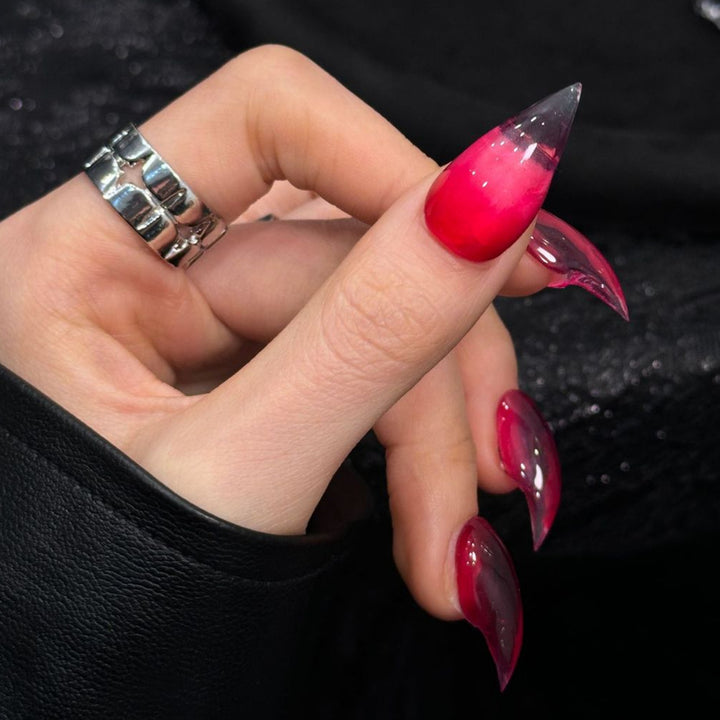 Stiletto Acrylic Press-On Nail Set