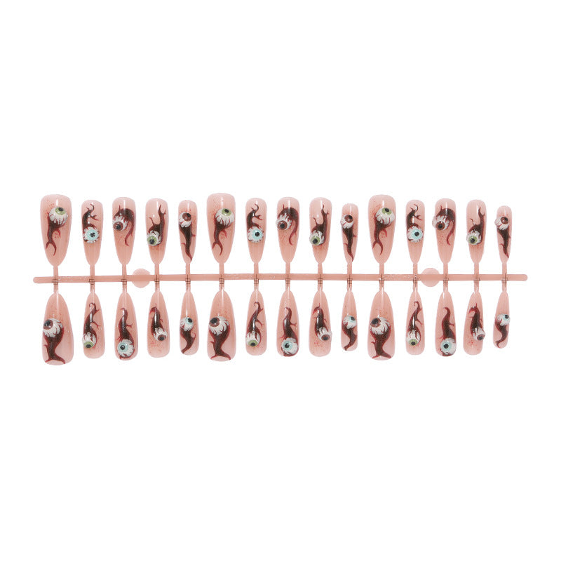 Artistic Halloween Press-On Nail Set Stornfield