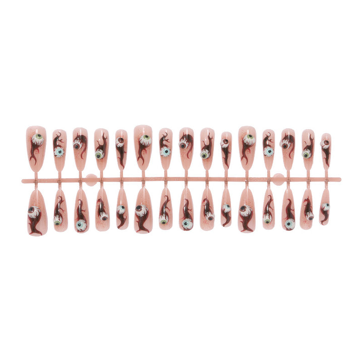 Artistic Halloween Press-On Nail Set Stornfield