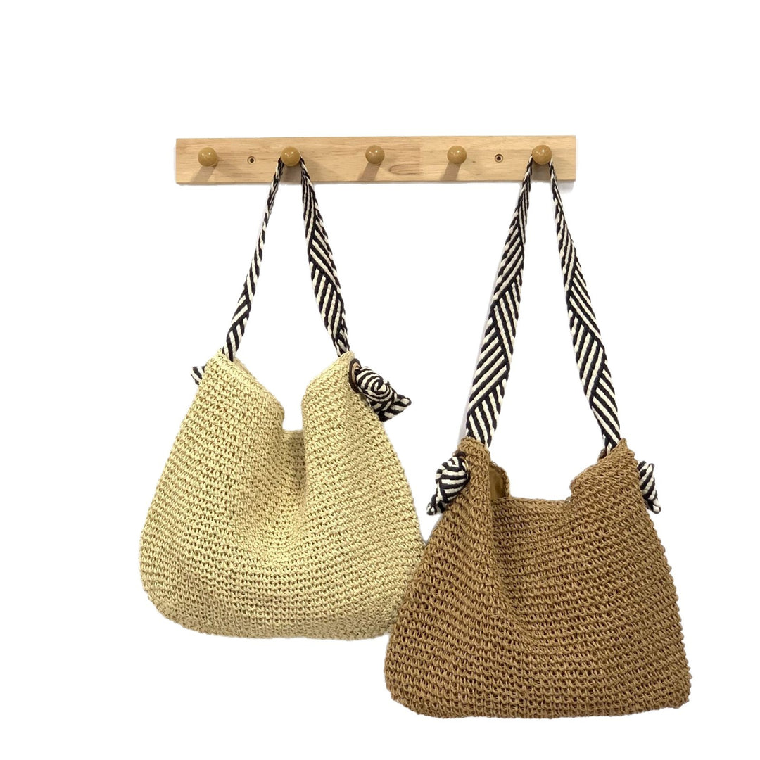 Handcrafted shoulder bag with unique weaving pattern Stornfield