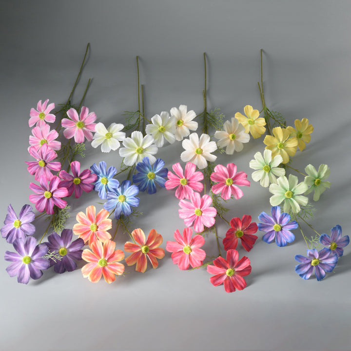Decorative Artificial Floral Cosmos Arrangement