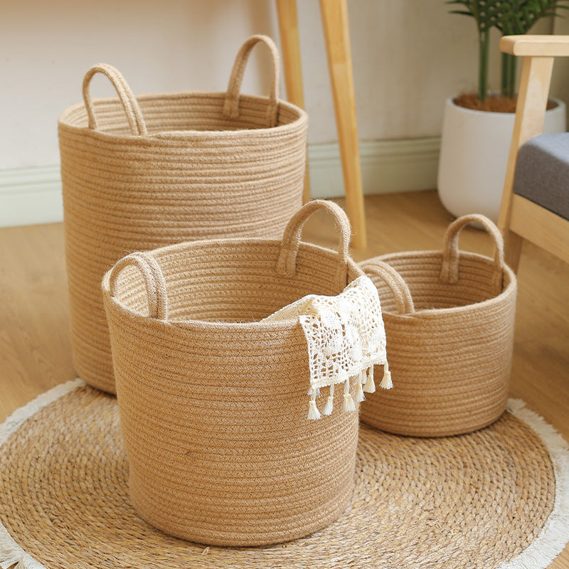 Natural Fiber Storage Basket Stornfield