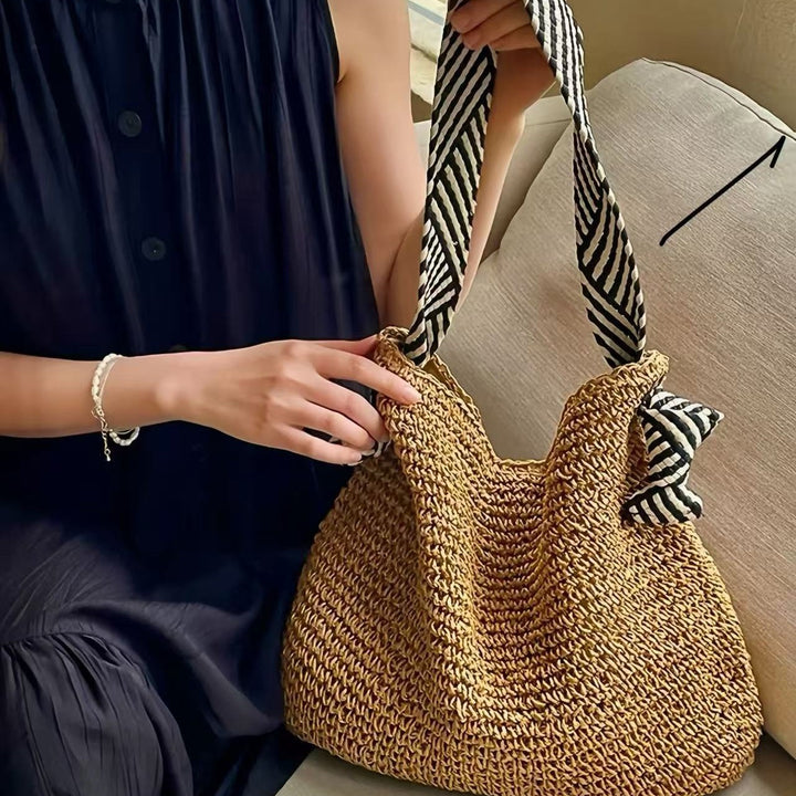 Handbag with Striped Straps Stornfield