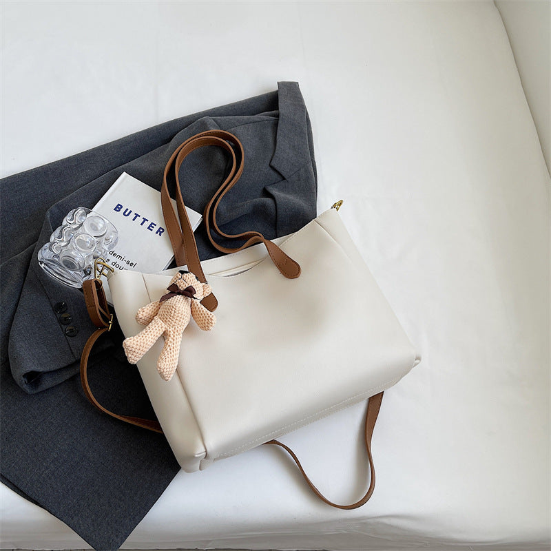 Spacious Soft Leather Tote Bag Stornfield
