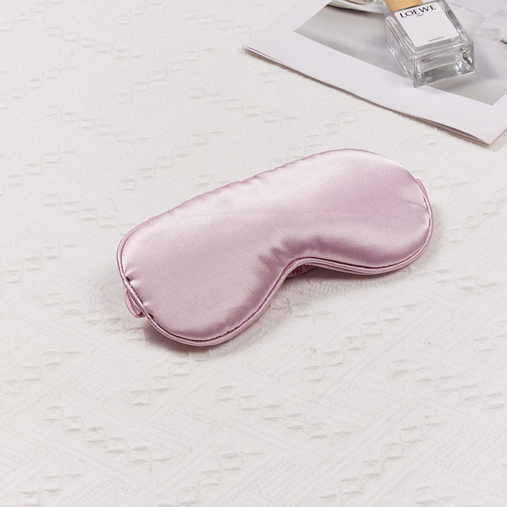 Women's ergonomic sleep mask made of satin-like material with contoured eye area Stornfield