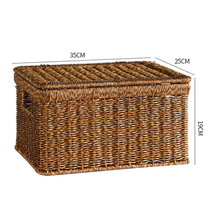 Natural Woven Storage Chest Stornfield