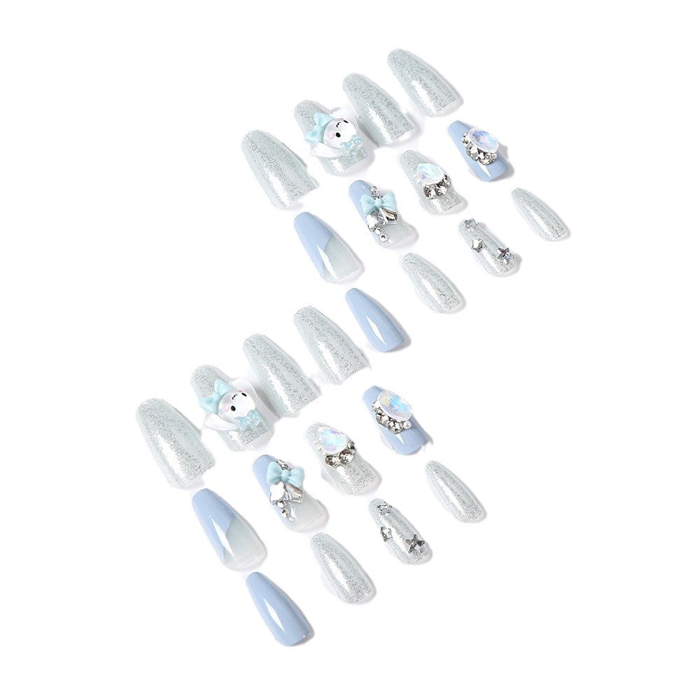 Decorative Cartoon-Themed Press-On Nail Set Stornfield