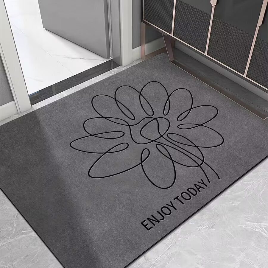 Decorative Motivational Area Rug Stornfield